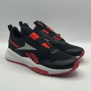 Reebok XT Sprinter Red Black Running Slip On Shoes - Kids Youth Size 6.5 NEW